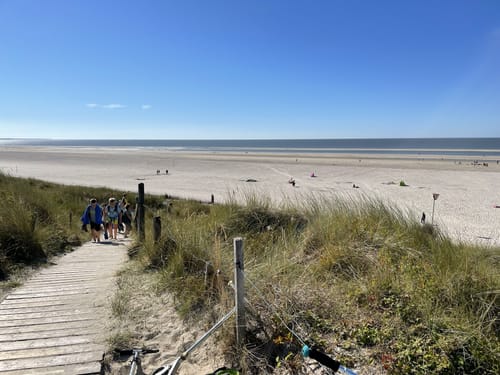 Spiekeroog - Hauptbadestrand - Nationalpark-Haus Wittbülten