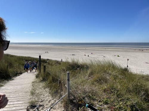 Spiekeroog - Hauptbadestrand - Nationalpark-Haus Wittbülten