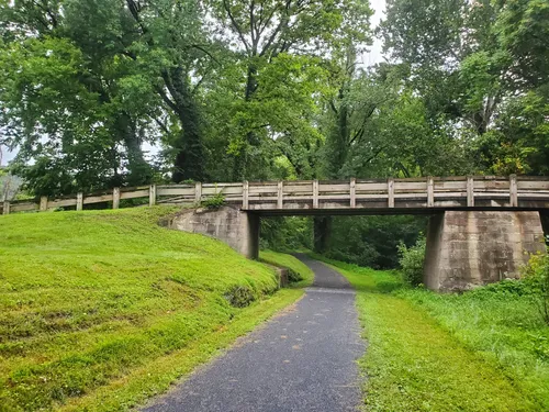 C and o outlet canal trail camping