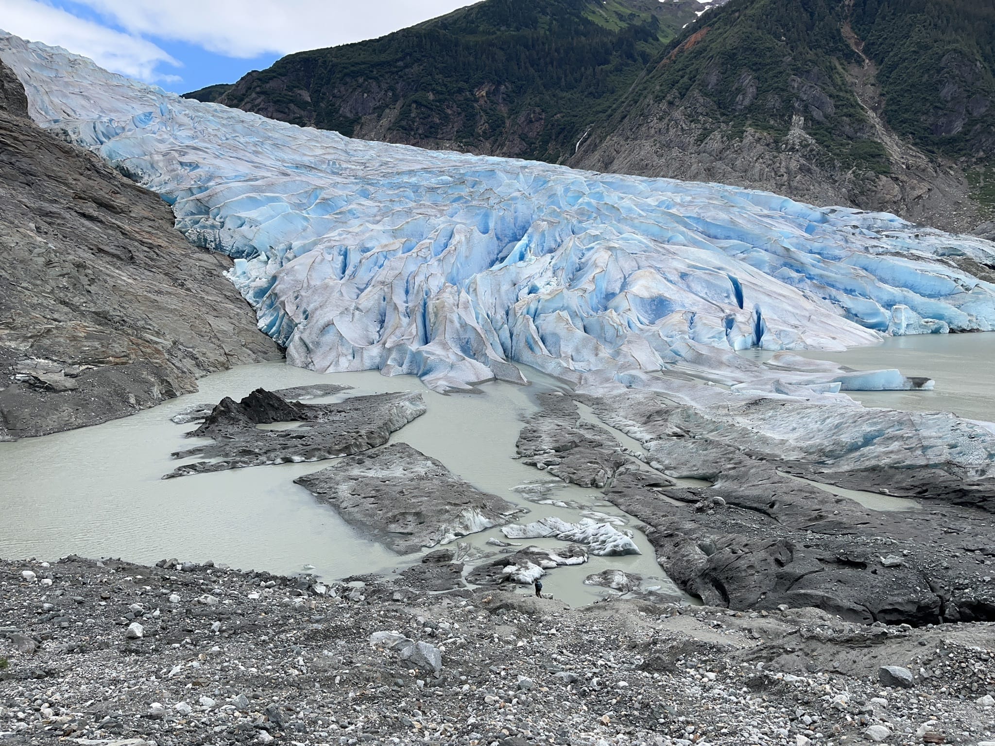 West Glacier Trail view