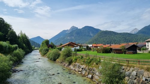 Entlang der Isar: Isarhorn- Mittenwalde