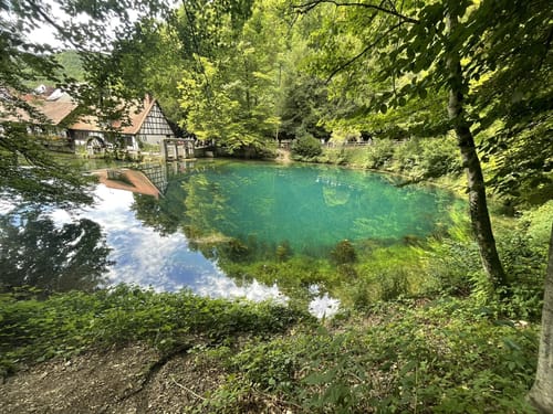 Ruine Günzelburg - Schillerstein - Blautopf
