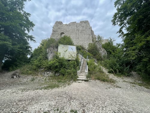 Ruine Günzelburg - Schillerstein - Blautopf