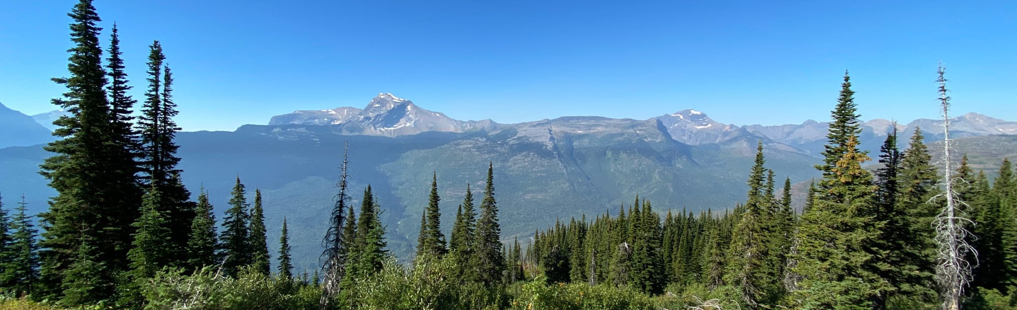 Ahern Pass via Granite Park, Highline, and Ahern Pass Overlook Trail ...