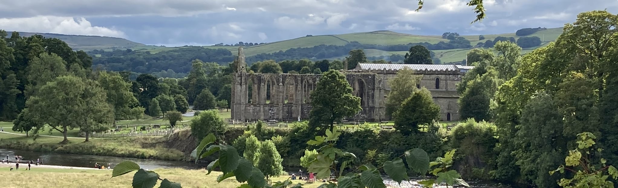 Moor Lane and Near Long Gill Circular Route Mappa, Guida West