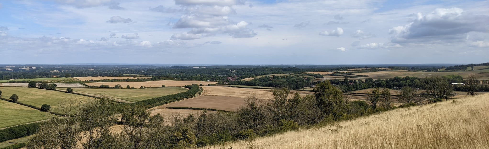 The Watership Down via Ladle Hill Circular Map, Guide Hampshire
