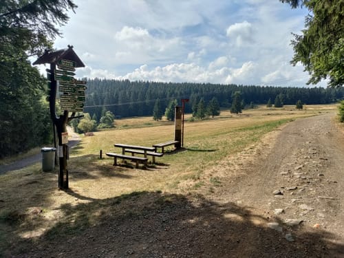 Rennsteig Etappe 3: Ebertswiese -  Grenzadler