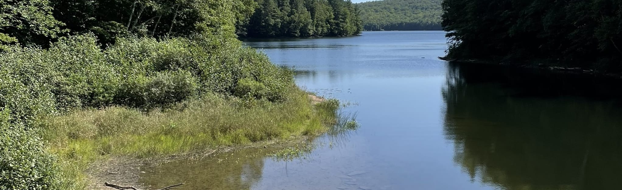 Silver Lake Loop Trail via Goshen Trail Map, Guide VermontN