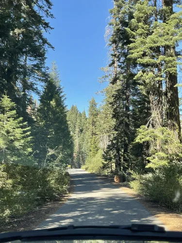 Eldorado national 2025 forest hilly road