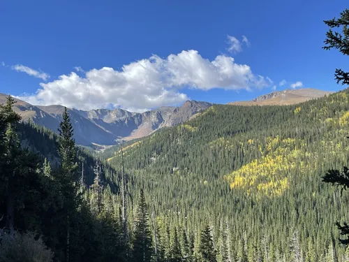 Mt evans clearance wilderness camping