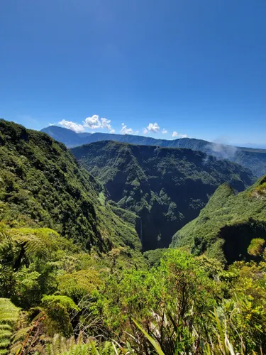 Paysage de l'île de La Réunion, landscape of Reunion Islan…