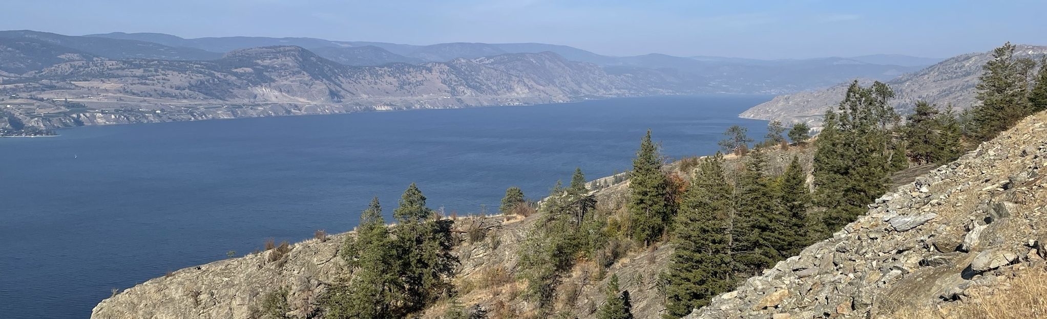 Kettle Valley Rail Trail to Naramata via Chute Lake Road 40 Reviews