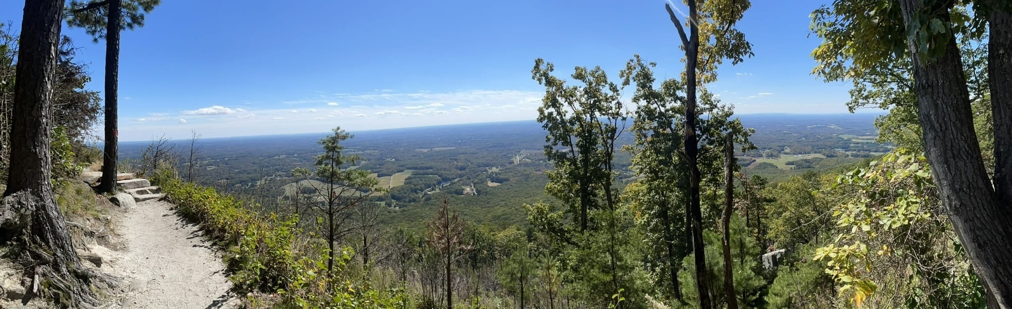 Pilot Mountain via Mountain, Grindstone, Jomeokee, and Ledge Spring
