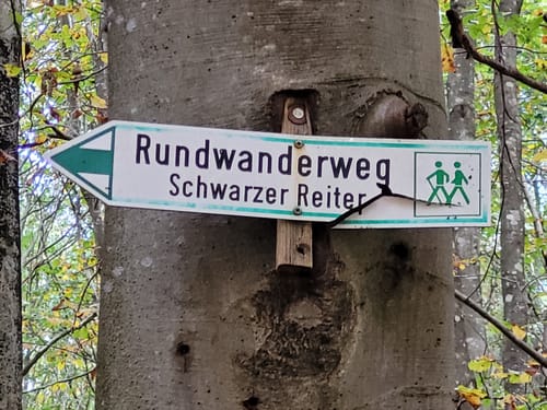 Schwarzer-Reiter-Rundwanderweg