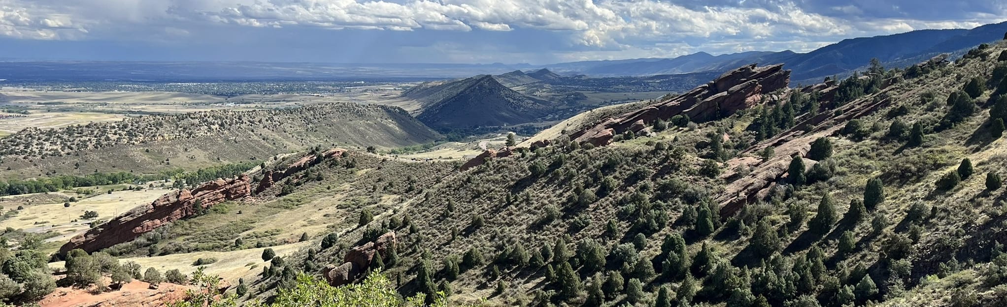 Village Walk, Red Rocks, Cherry Gulch, and Morrison Slide Trail
