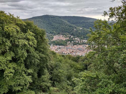 Dossenheim, Weißer Stein, und Thingstätte