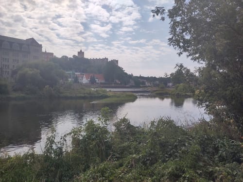 Bernburg Runde entlang der Saale