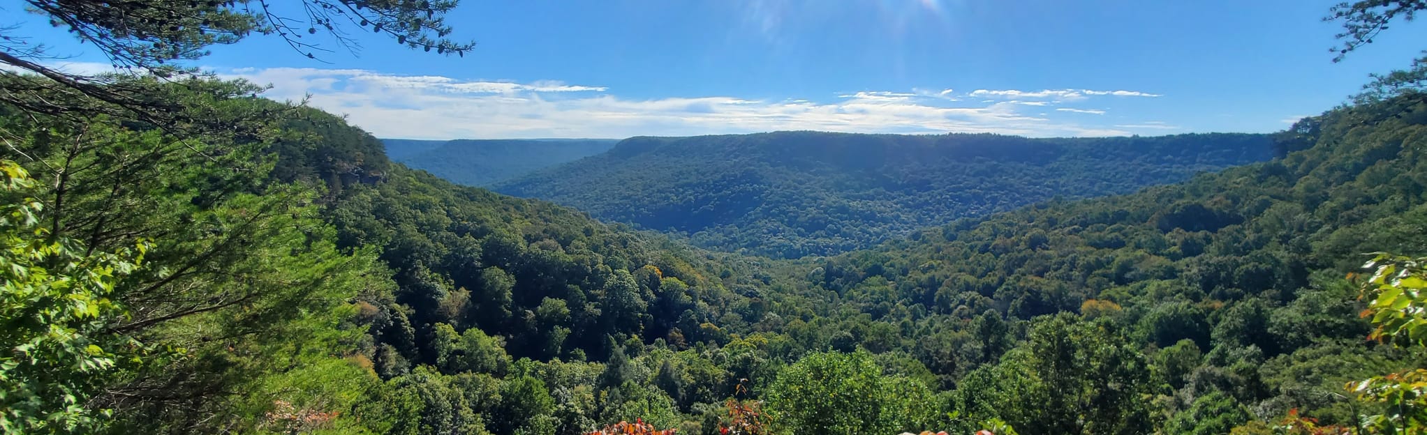 Saw Mill Campground via Stone Door, Big Creek Gulf, and Connector Trail