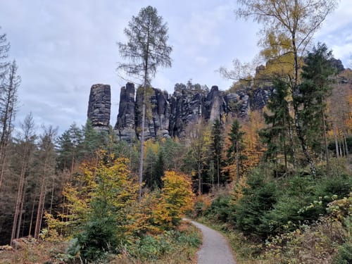 Vom Lichtenhainer Wasserfall nach Bad Schandau