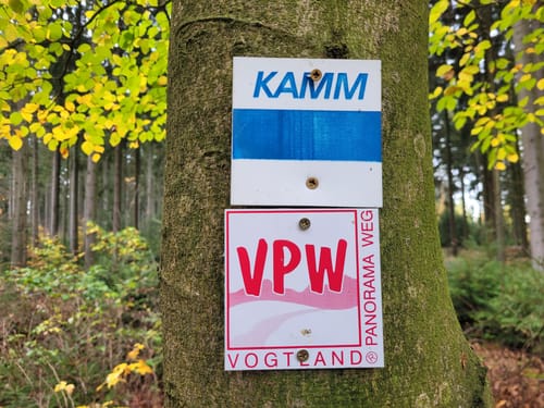 Kammweg Erzgebirge-Vogtland Etappe 14: Schöneck - Eichigt