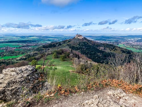 Raichberg - Backofenfelsen - Burg Hohenzollern