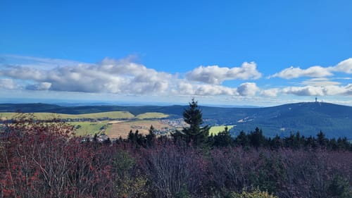 Kammweg Erzgebirge-Vogtland Etappe 8: Bärenstein - Oberwiesenthal