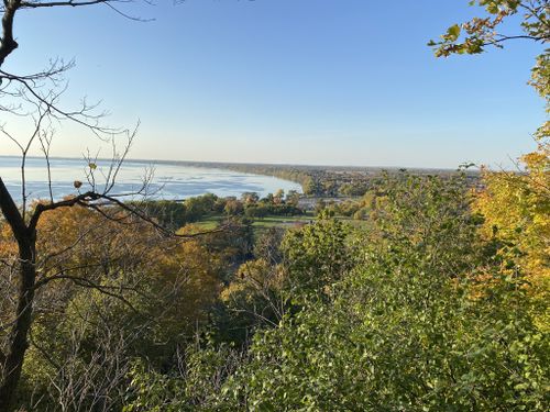 are dogs allowed at high cliff state park