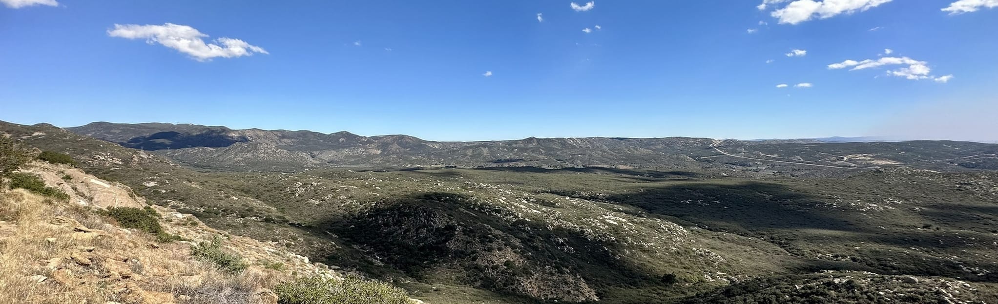 Cibbets Flat Campground to Kitchen Creek Road via Pacific Crest Trail