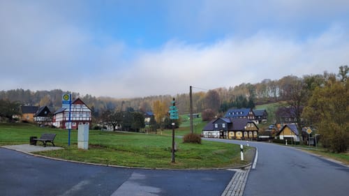 Goldener Herbst in der Oberlausitz