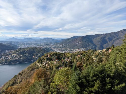 Photos of Brunate Faro Voltiano via Salita Carescione Lombardy