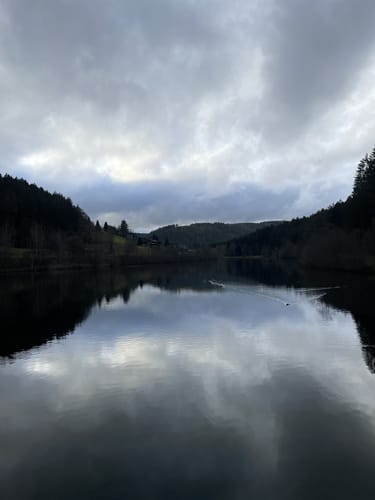 Um die Nagoldtalsperre