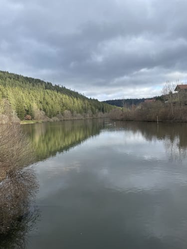 Um die Nagoldtalsperre