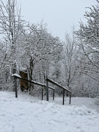 Um den Kalvarienberg mit Blick auf Kallenhardt
