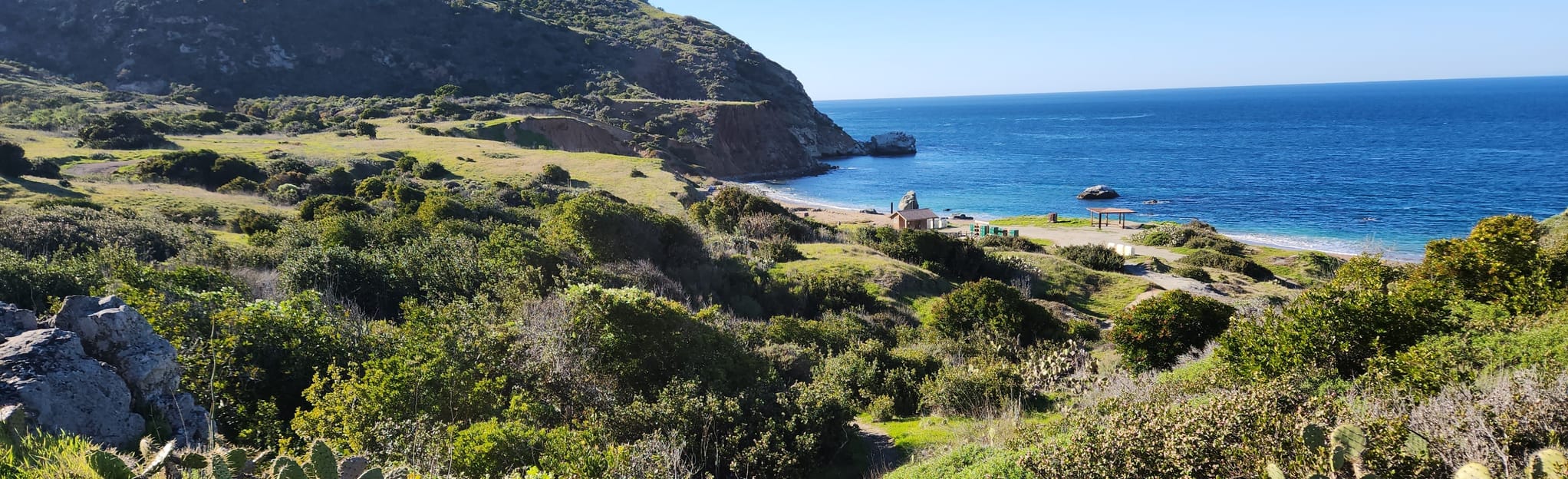 Two Harbors to Parsons Beach Map, Guide California AllTrails