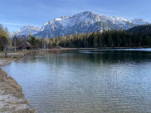 Lainbach Wasserfall und Lautersee