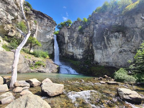 Photos of Santa Cruz Province Argentina waterfall trails