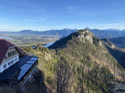 Burgruine Falkenstein ab Pfronten-Steinach