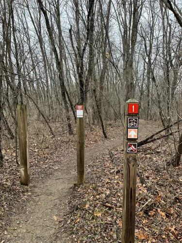 Hickory glen 2025 mountain bike trail