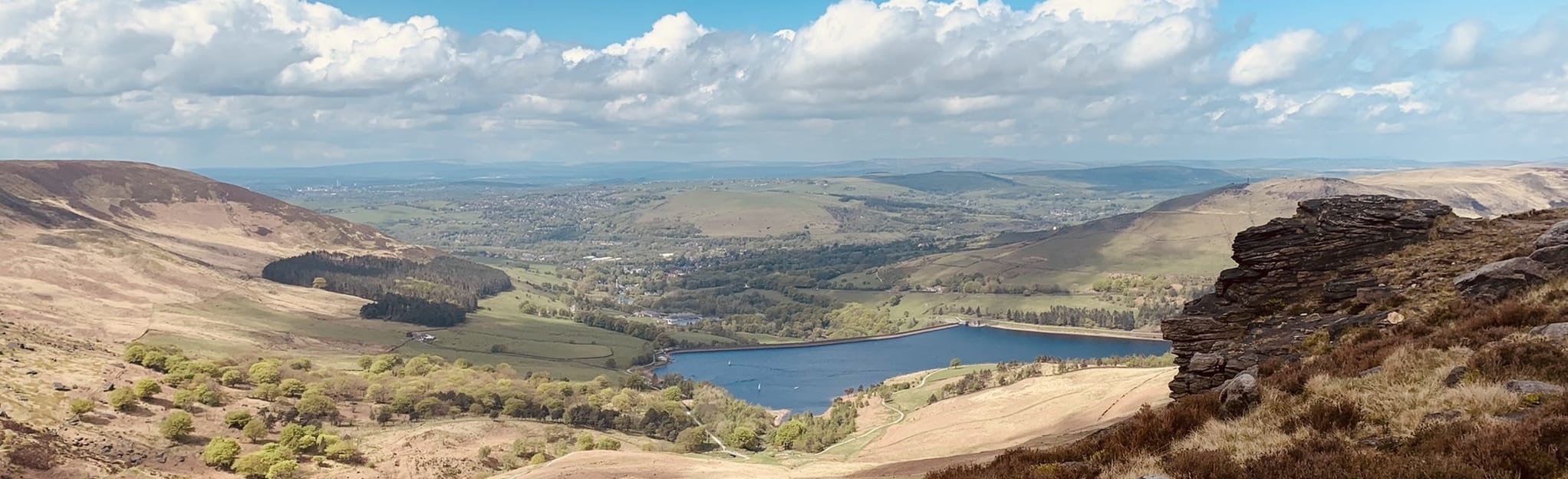 Dovestone Reservoir and Chew Reservoir Circular, Greater Manchester