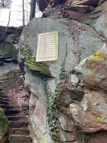 Erfenstein: Drei Burgenweg