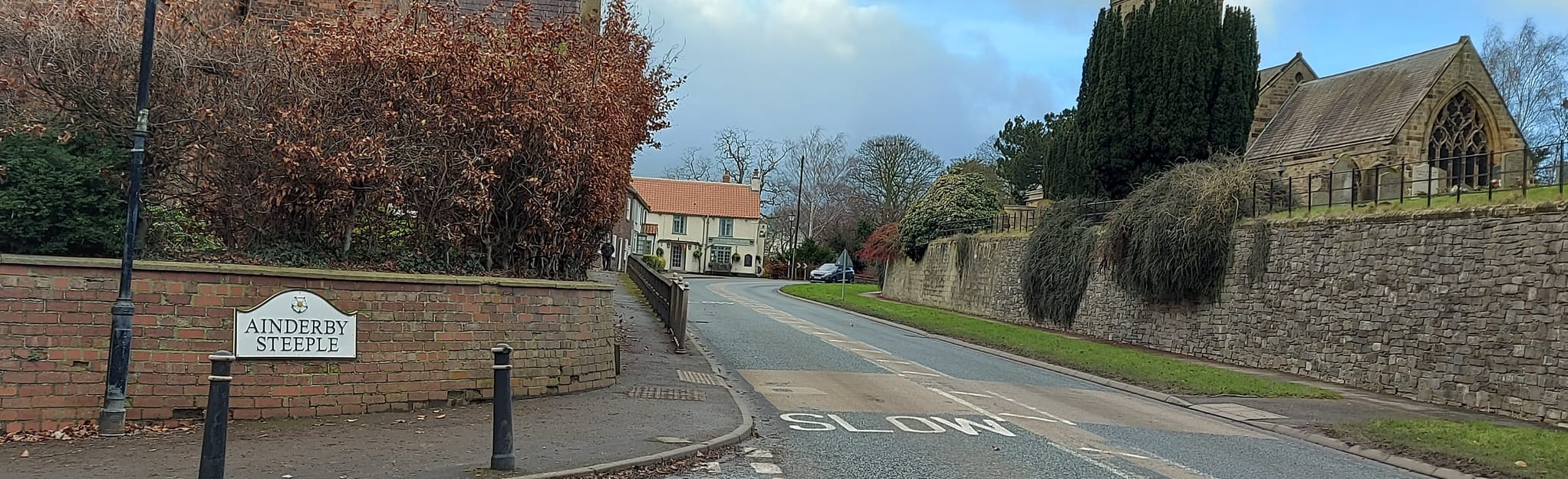 Northallerton to Ainderby Steeple Circular, North Yorkshire, England