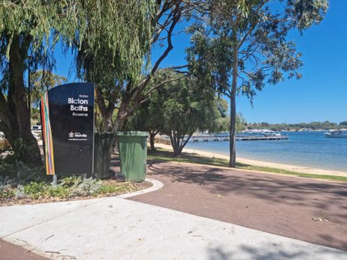 are dogs allowed at bicton baths