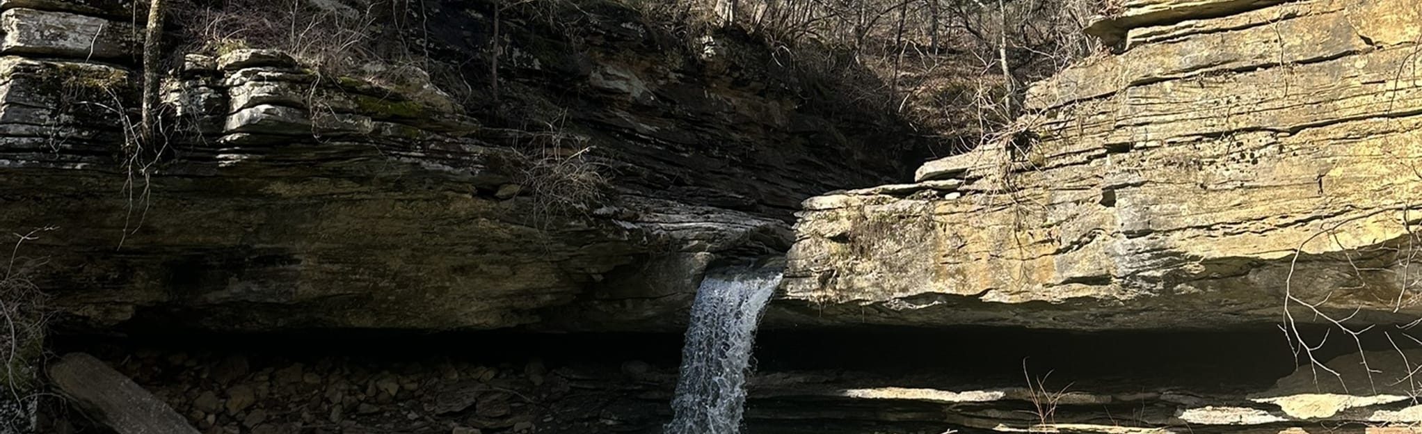 Paige Falls and Broadwater Hollow Falls, Arkansas 266 Reviews, Map