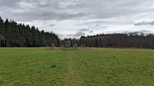 Rodheim -  Hofgut Haina - Steinkreis Bubenrod