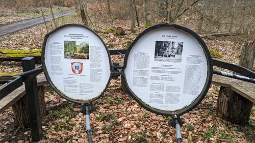 Rodheim -  Hofgut Haina - Steinkreis Bubenrod