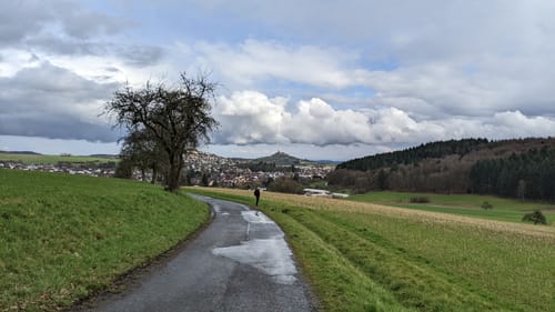 Rodheim -  Hofgut Haina - Steinkreis Bubenrod
