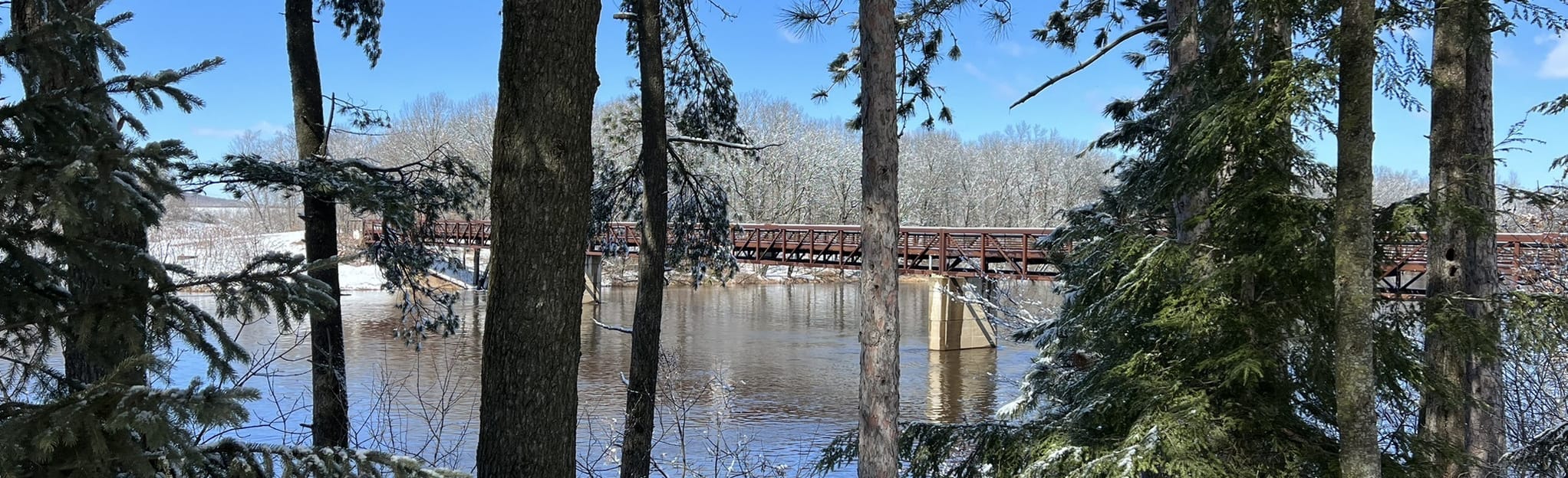 Wisconsin River Path and Cedar Creek Covered Bridge 88 Reviews, Map
