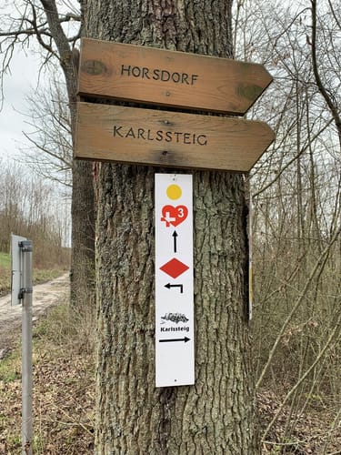 Nordic Walking Bad Staffelstein: Blaue Strecke