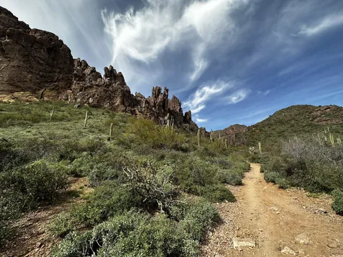 Superstition mountain clearance trails