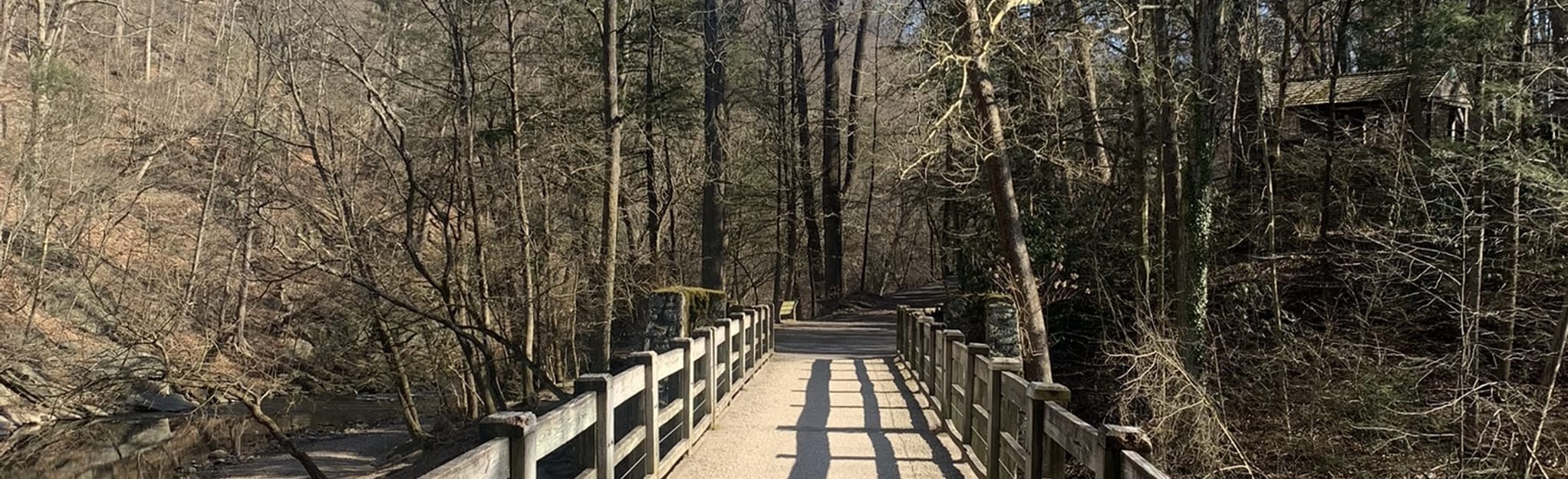 Wissahickon Orange and White Trail and Forbidden Drive Loop  Map 